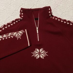 Dale of Norway Wool Quarter Zip Sweater